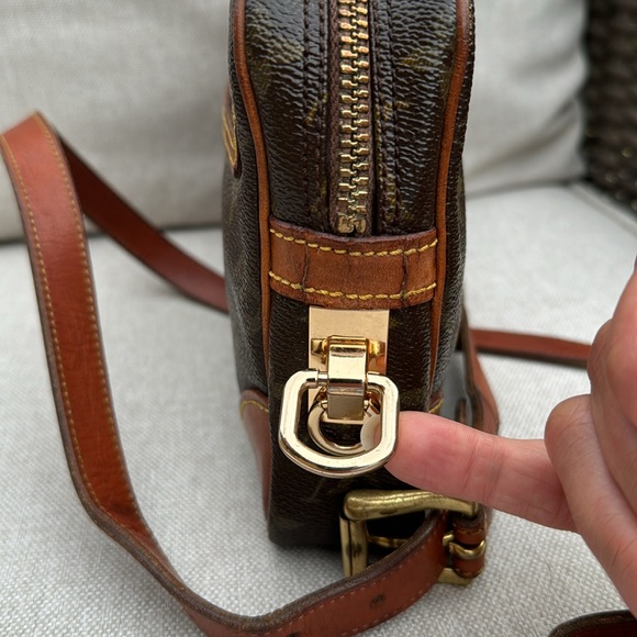 Authentic Vintage Louis Vuitton Marly Dragoone-GM-Converted Crossbody - Picture 13 of 17